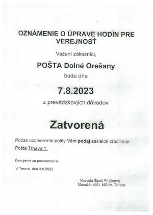 pošta